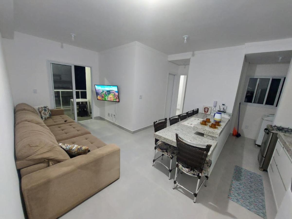 Apartamento Recanto Praia Grande - Mar, Ar, Churrasqueira, Piscina E Sauna Убатуба Екстериор снимка
