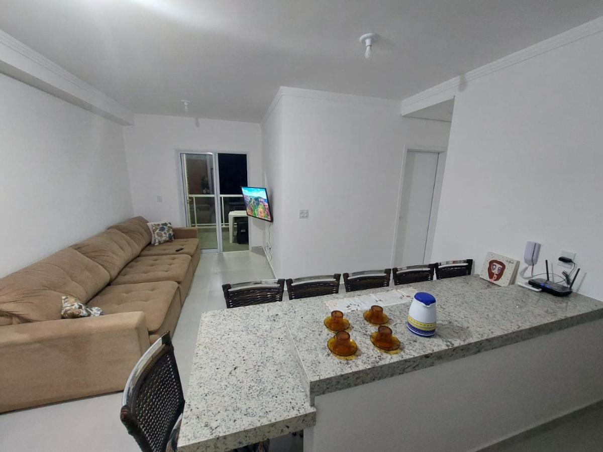 Apartamento Recanto Praia Grande - Mar, Ar, Churrasqueira, Piscina E Sauna Убатуба Екстериор снимка